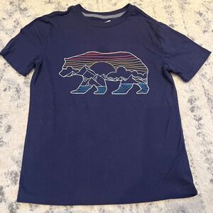 Old Navy Navy Bear Graphic Tee Kids L 10-12